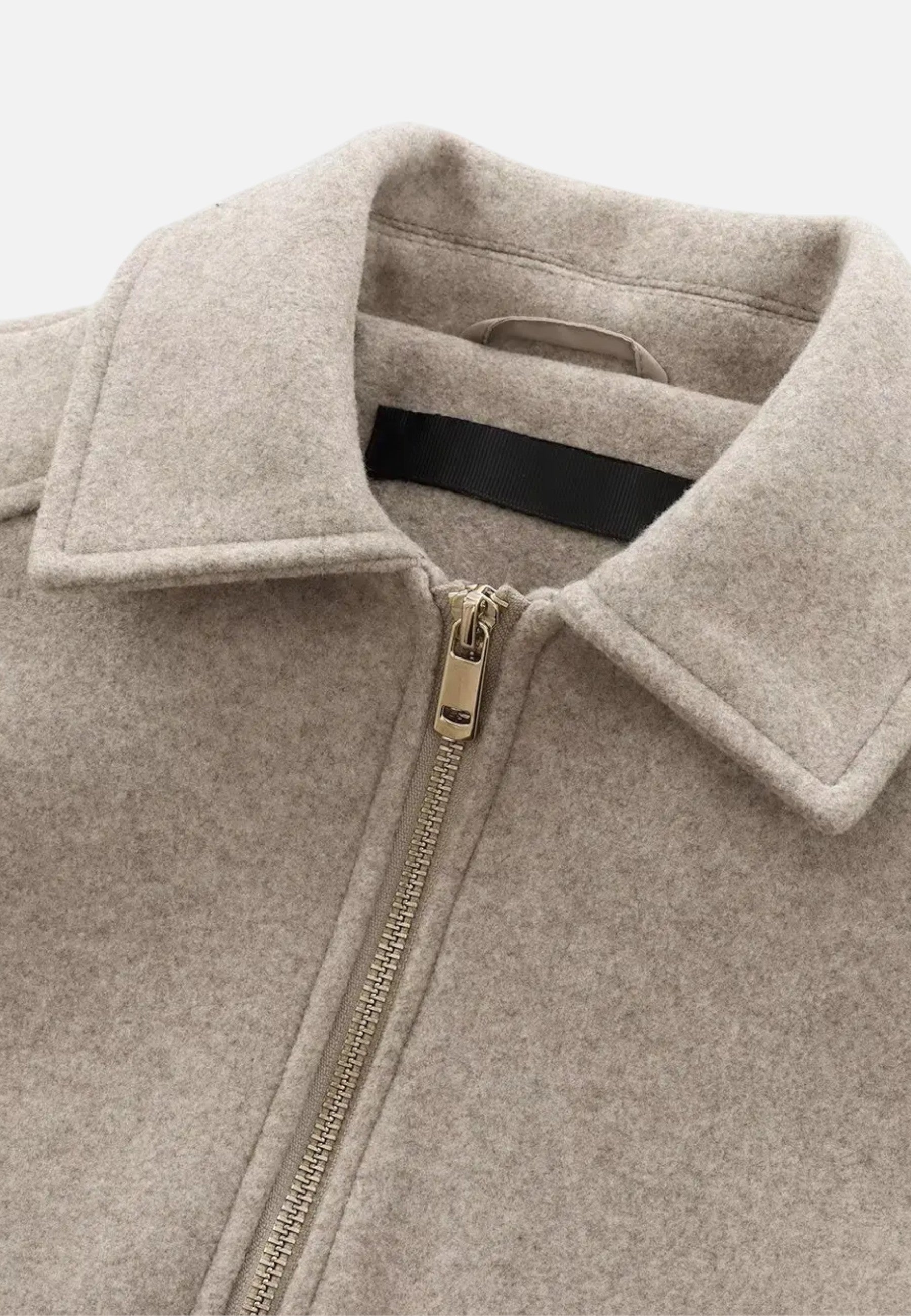 Norelle Co | Women’s Cropped Jacket – Modern Zip Silhouette