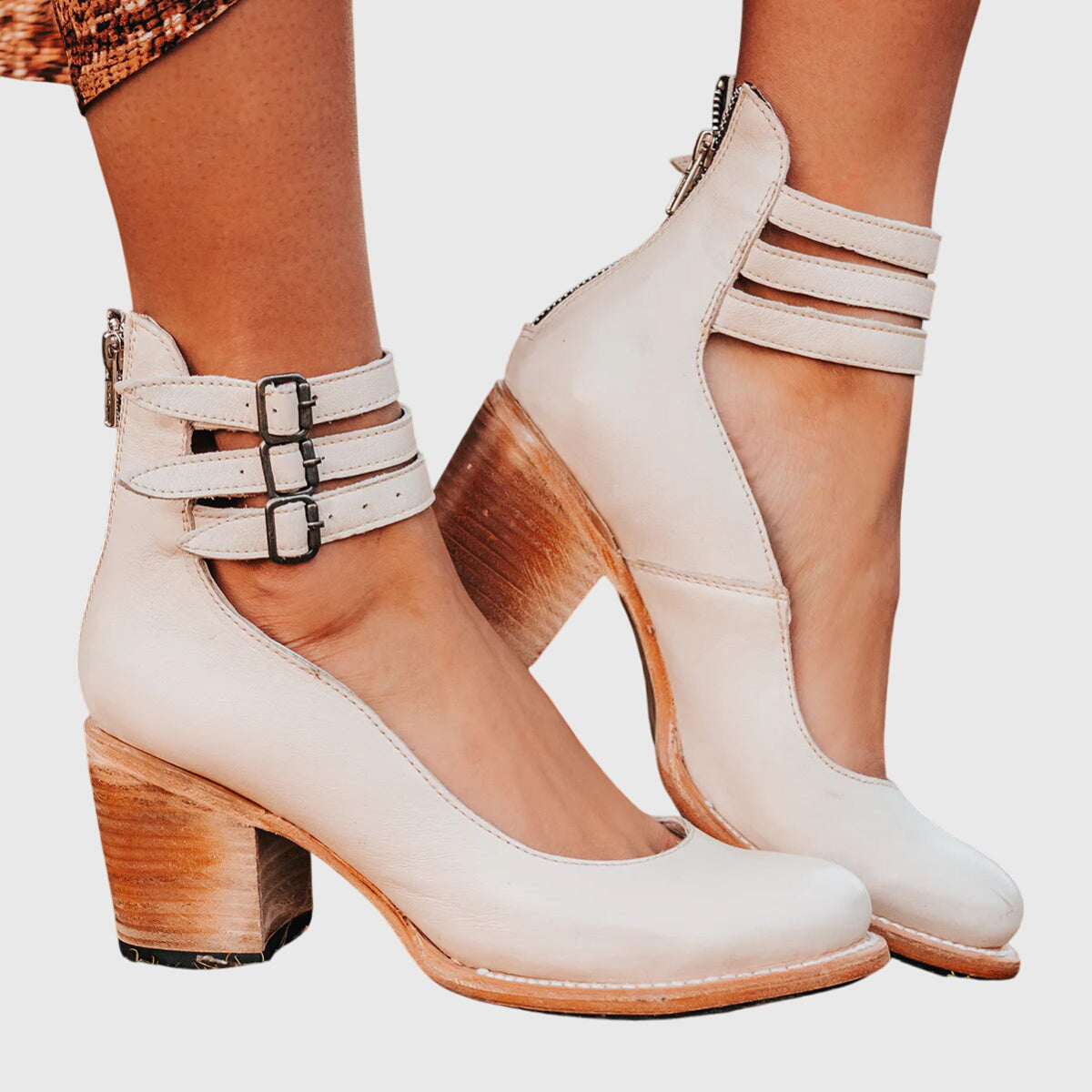 Nina| Elegant and Comfortable Retro Heels