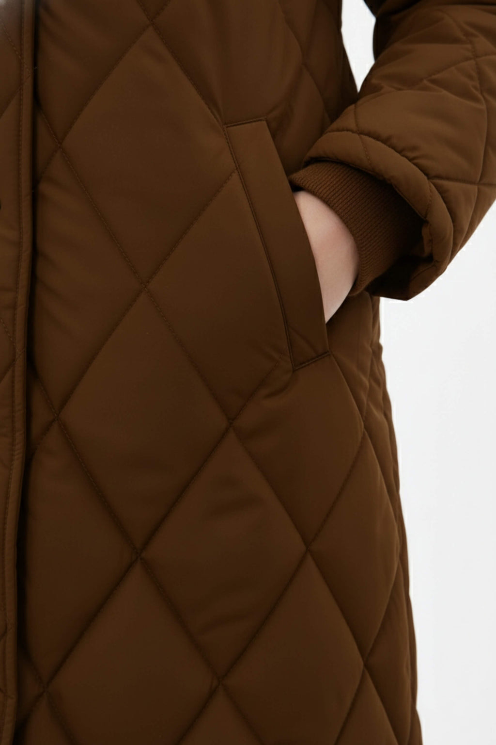 Sofia Maris Women’s Long Quilted Puffer Coat – Effortless Warmth Meets Timeless Elegance - Sofia Maris