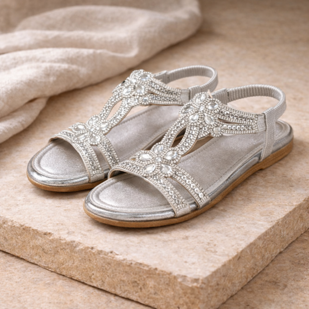 Women’s Embellished Flat Sandals