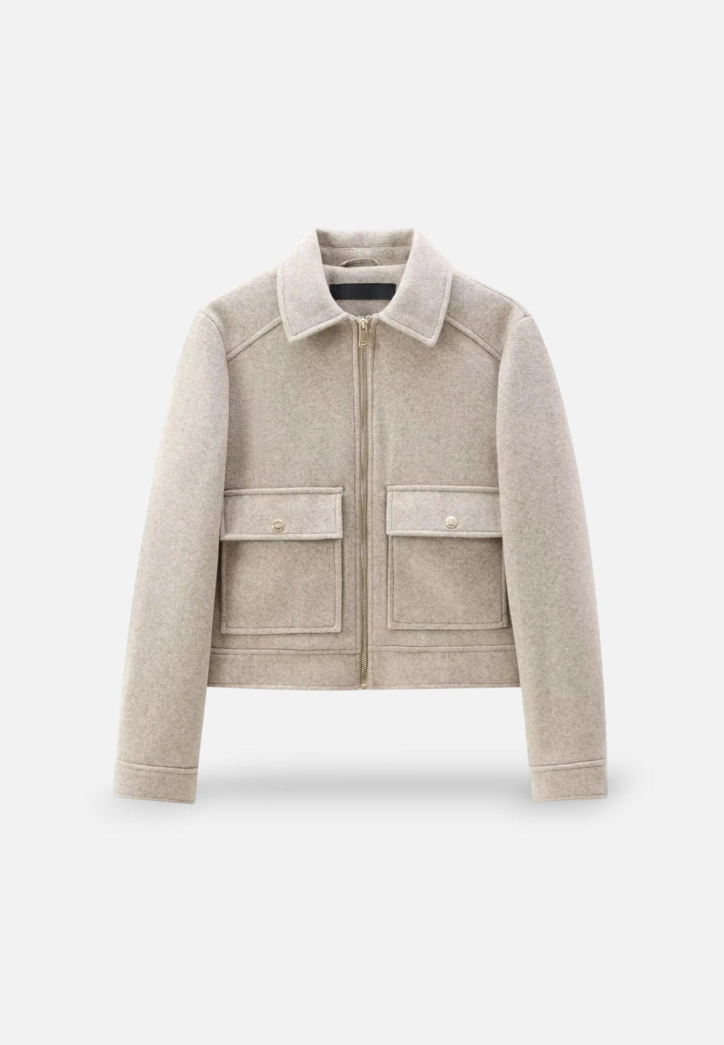 Norelle Co | Women’s Cropped Jacket – Modern Zip Silhouette