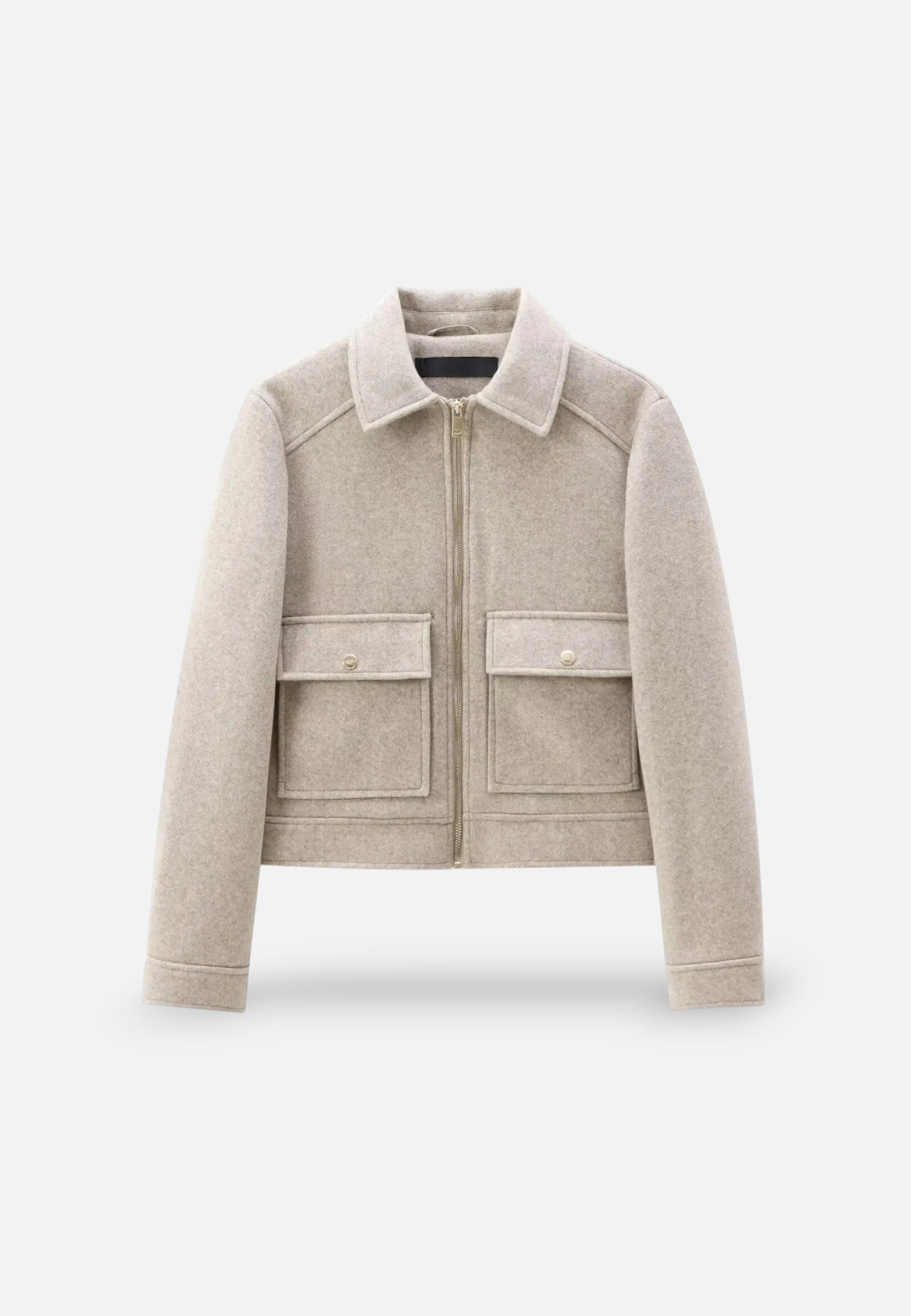 Norelle Co | Women’s Cropped Jacket – Modern Zip Silhouette