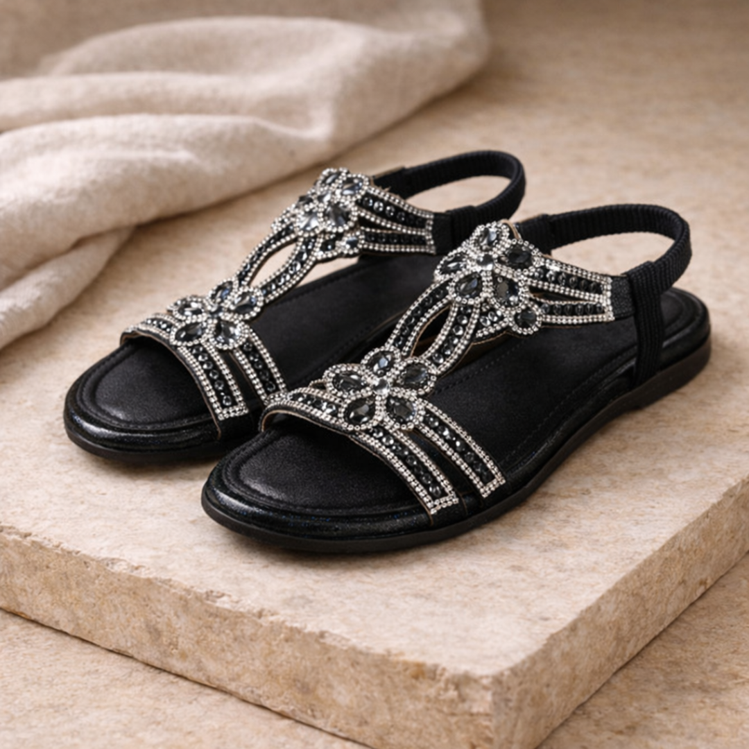 Women’s Embellished Flat Sandals