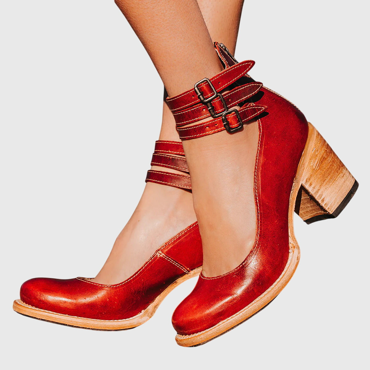 Nina| Elegant and Comfortable Retro Heels