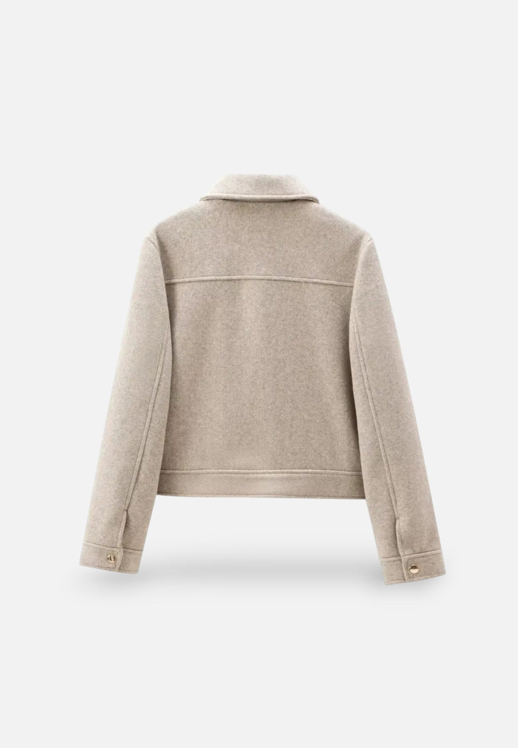 Norelle Co | Women’s Cropped Jacket – Modern Zip Silhouette