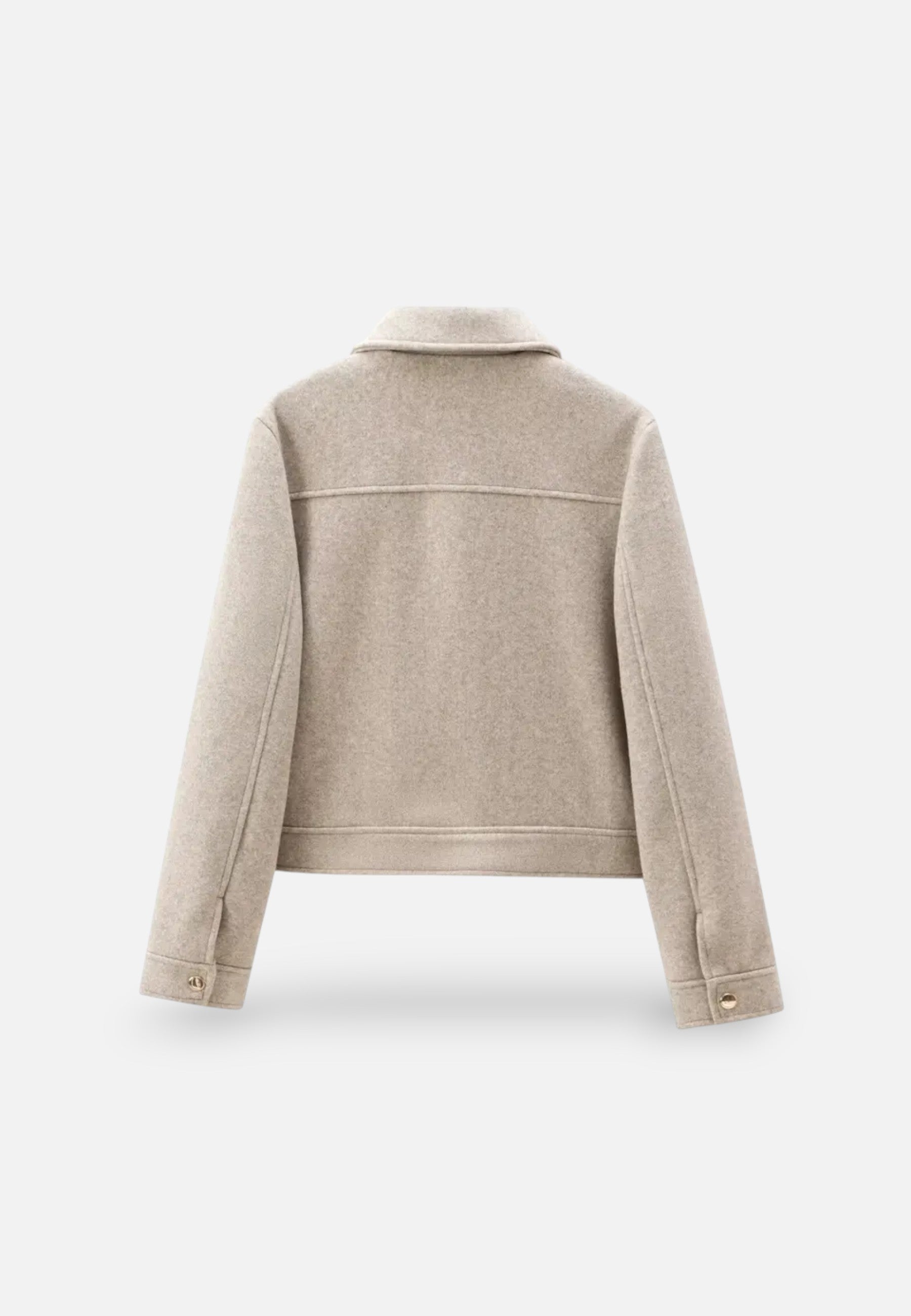 Norelle Co | Women’s Cropped Jacket – Modern Zip Silhouette