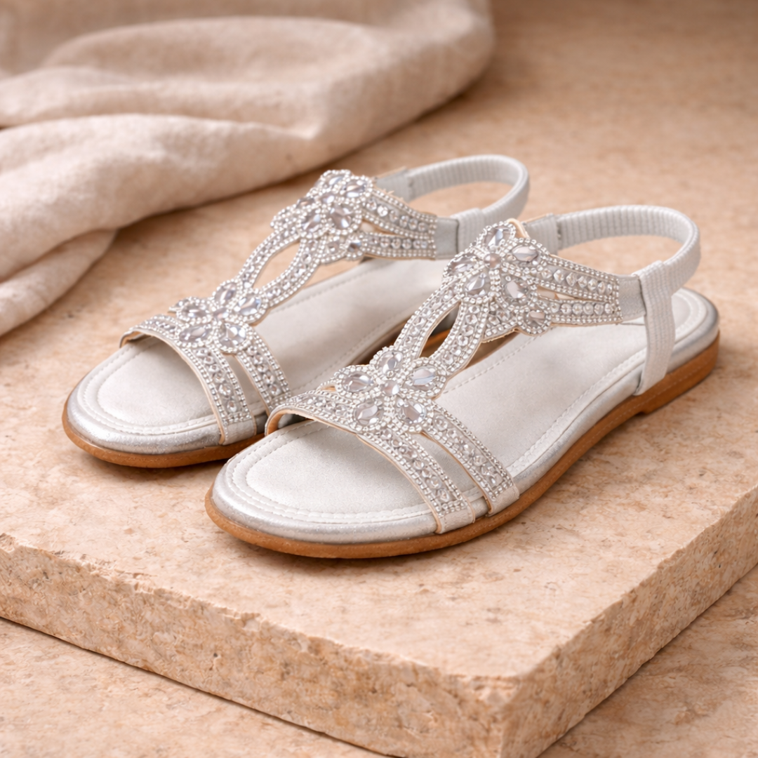 Women’s Embellished Flat Sandals