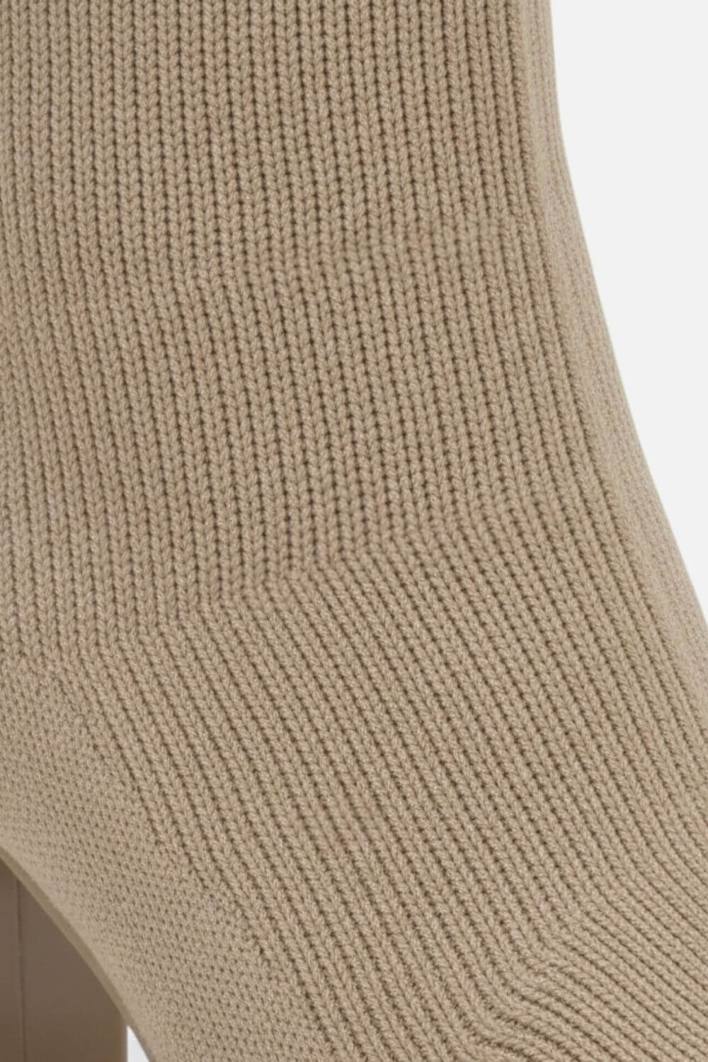 Norelle Co | Women’s Knit Ankle Boots - Block Heel