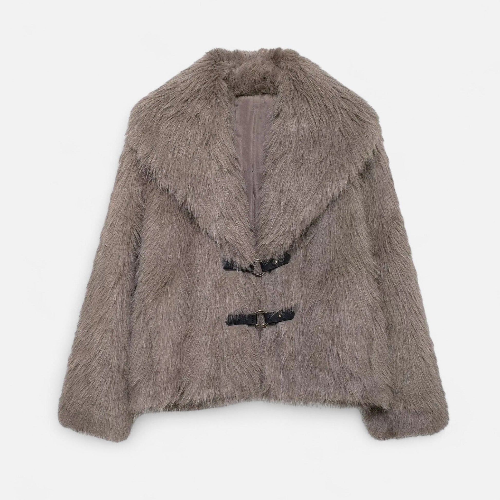 Norelle Co| Women’s Faux Fur Coat – Winter Street Elegance