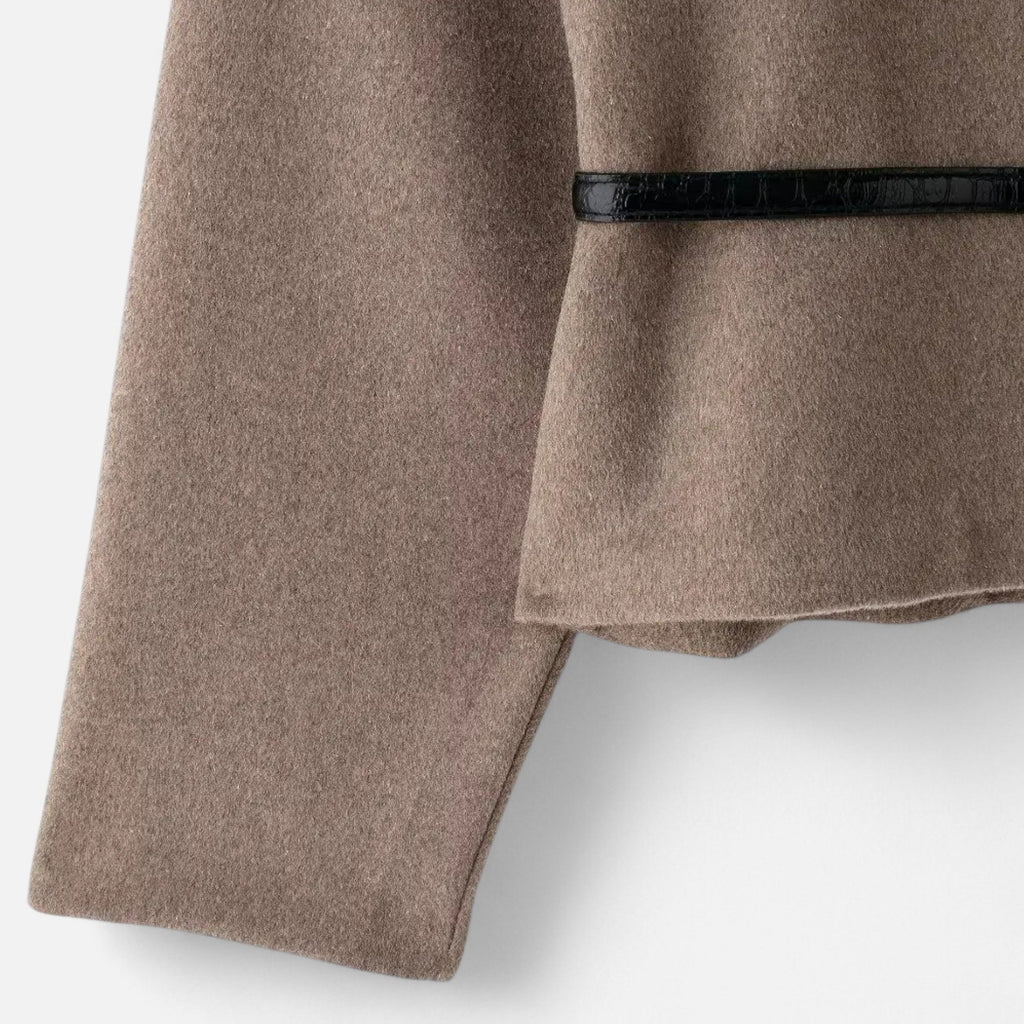 Women's Elegant Wrap Sweater - Sofia Maris
