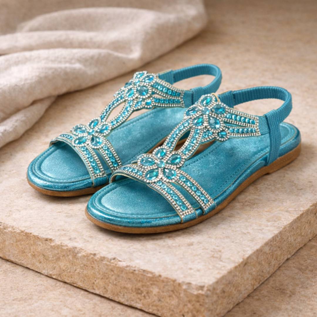 Women’s Embellished Flat Sandals