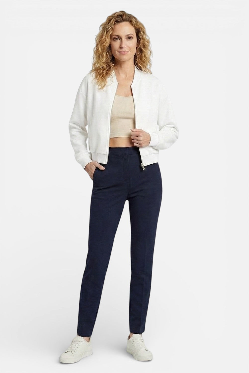 Norelle Co | Women’s Bomber Jacket – Modern Zip Silhouette