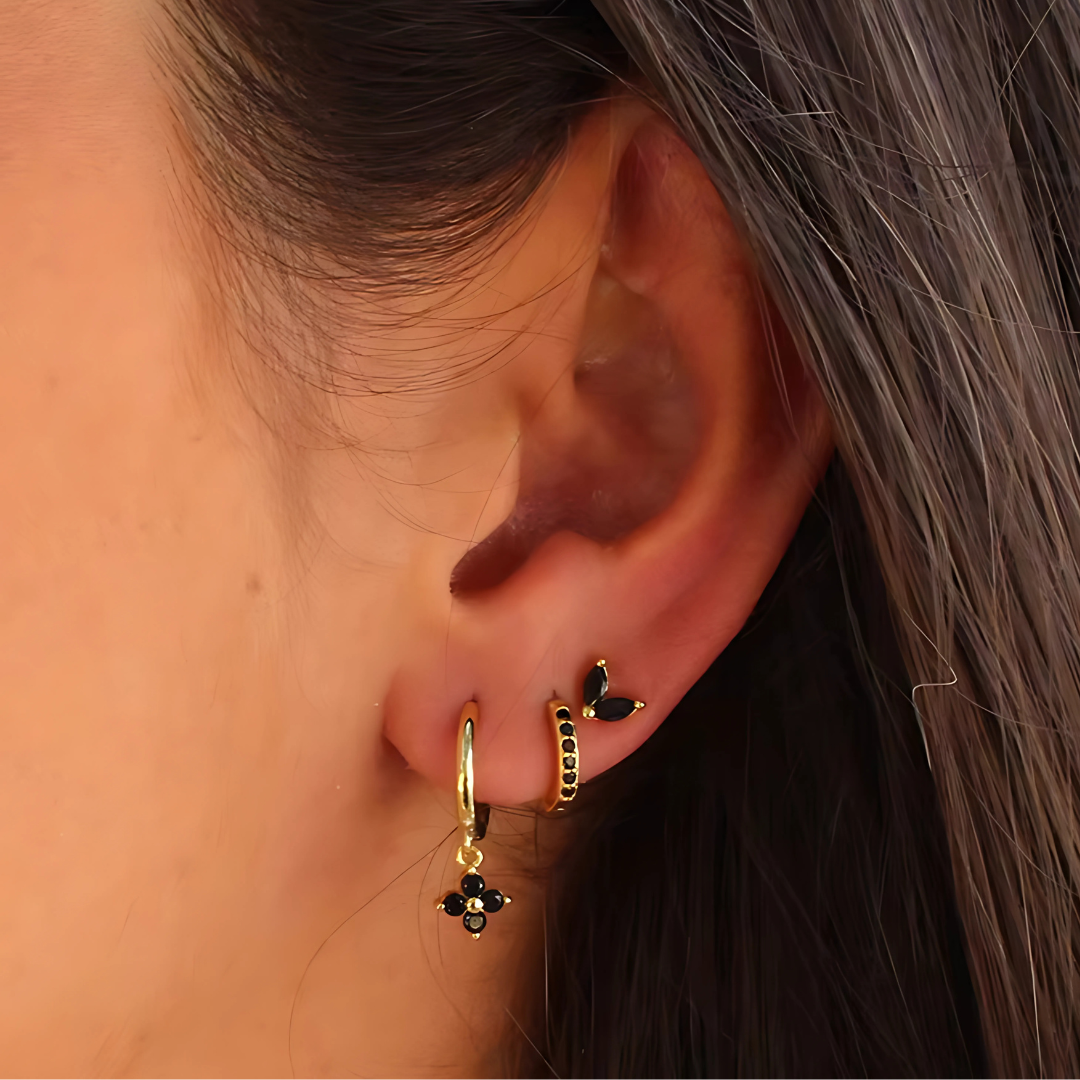 Hazel - Olivia Piercing Set – Effortless Edge, All-Day Comfort