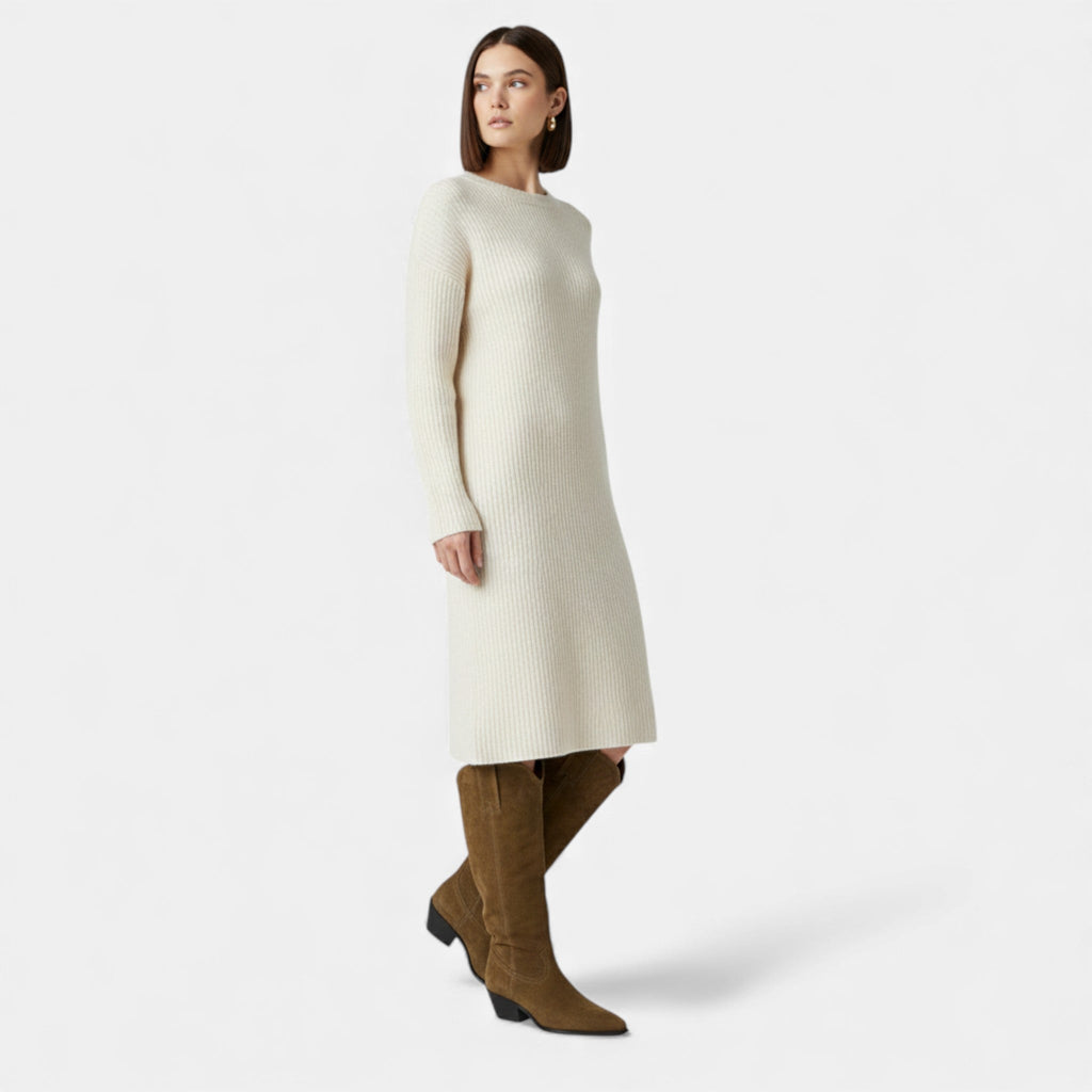Norelle Co | Women’s High Knee Cow Suede Autumn Winter Boots