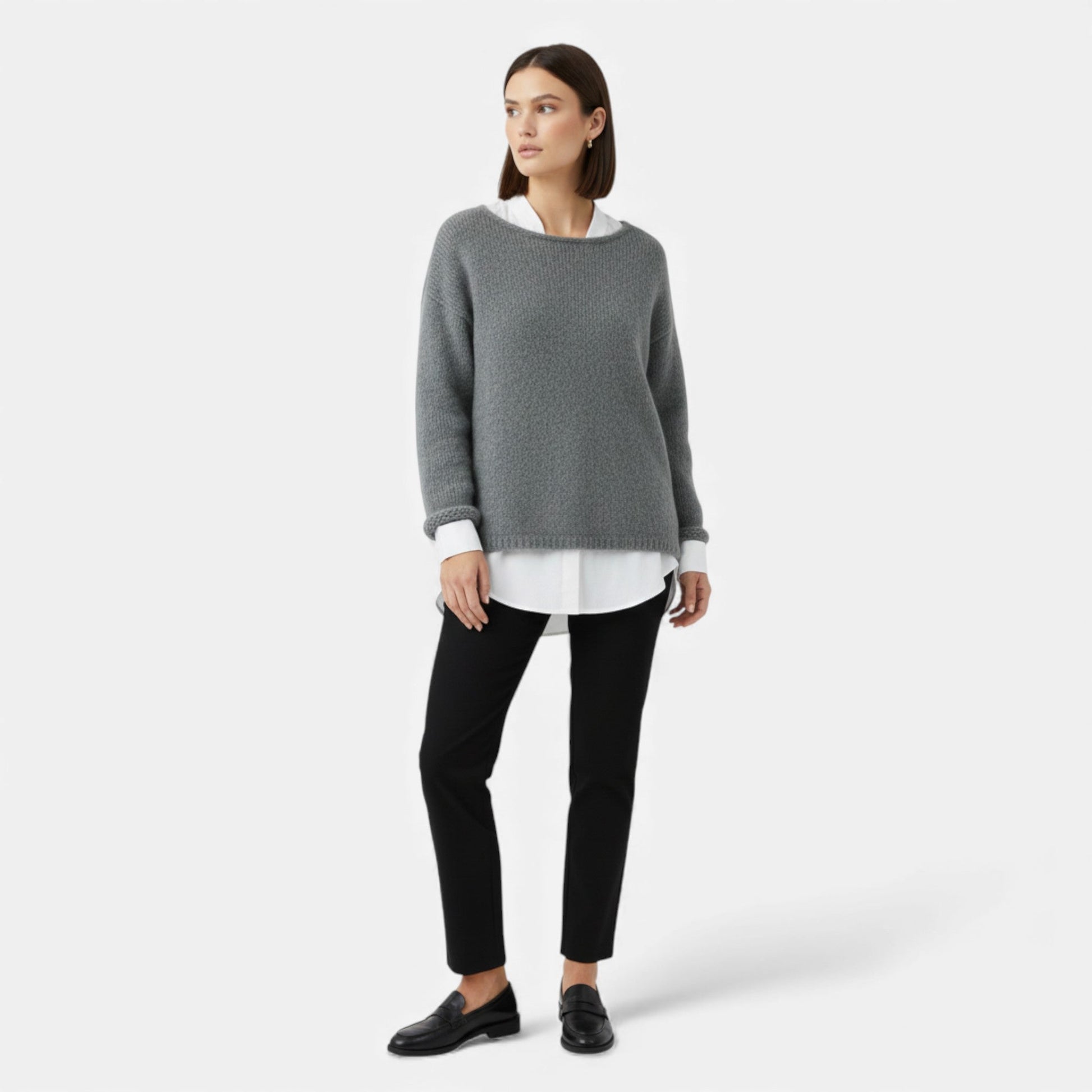 Norelle Co | Women’s Off-Shoulder Knit Winter Sweater