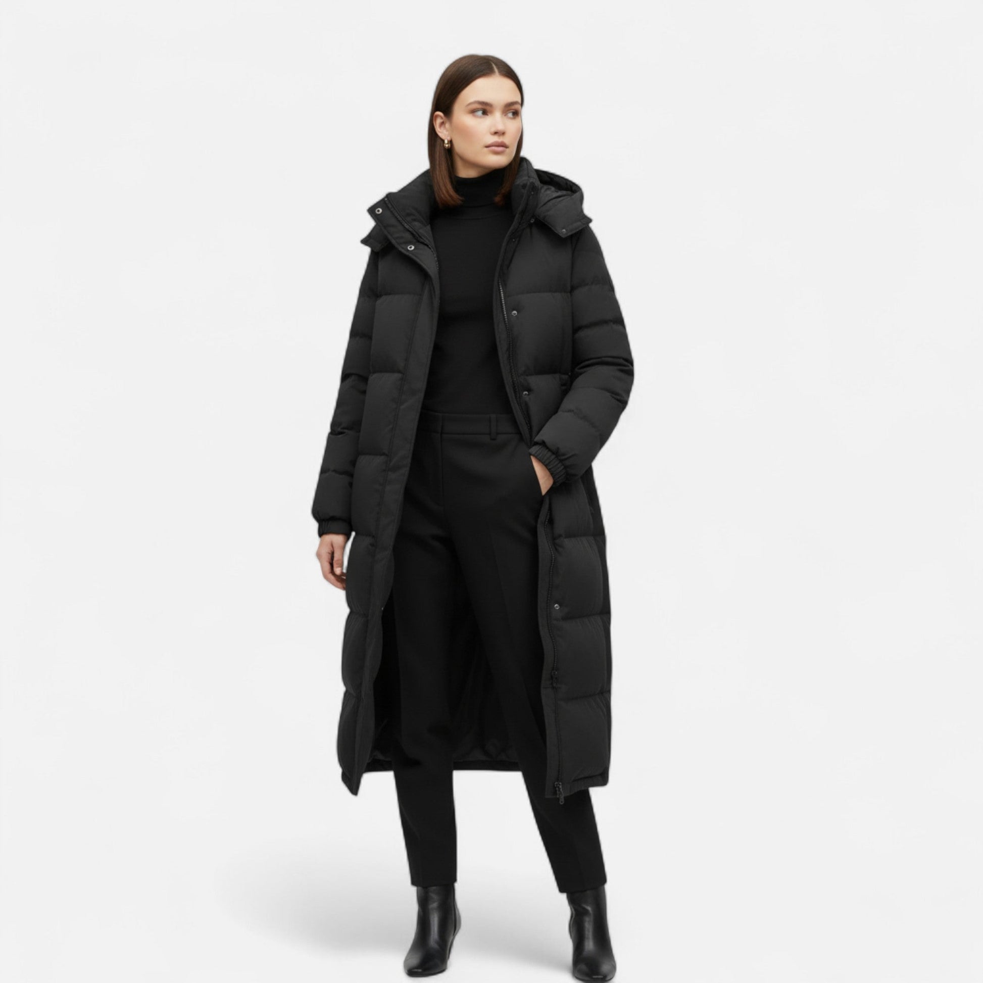 Norelle Co | Unisex Long Cotton Puffer Jacket