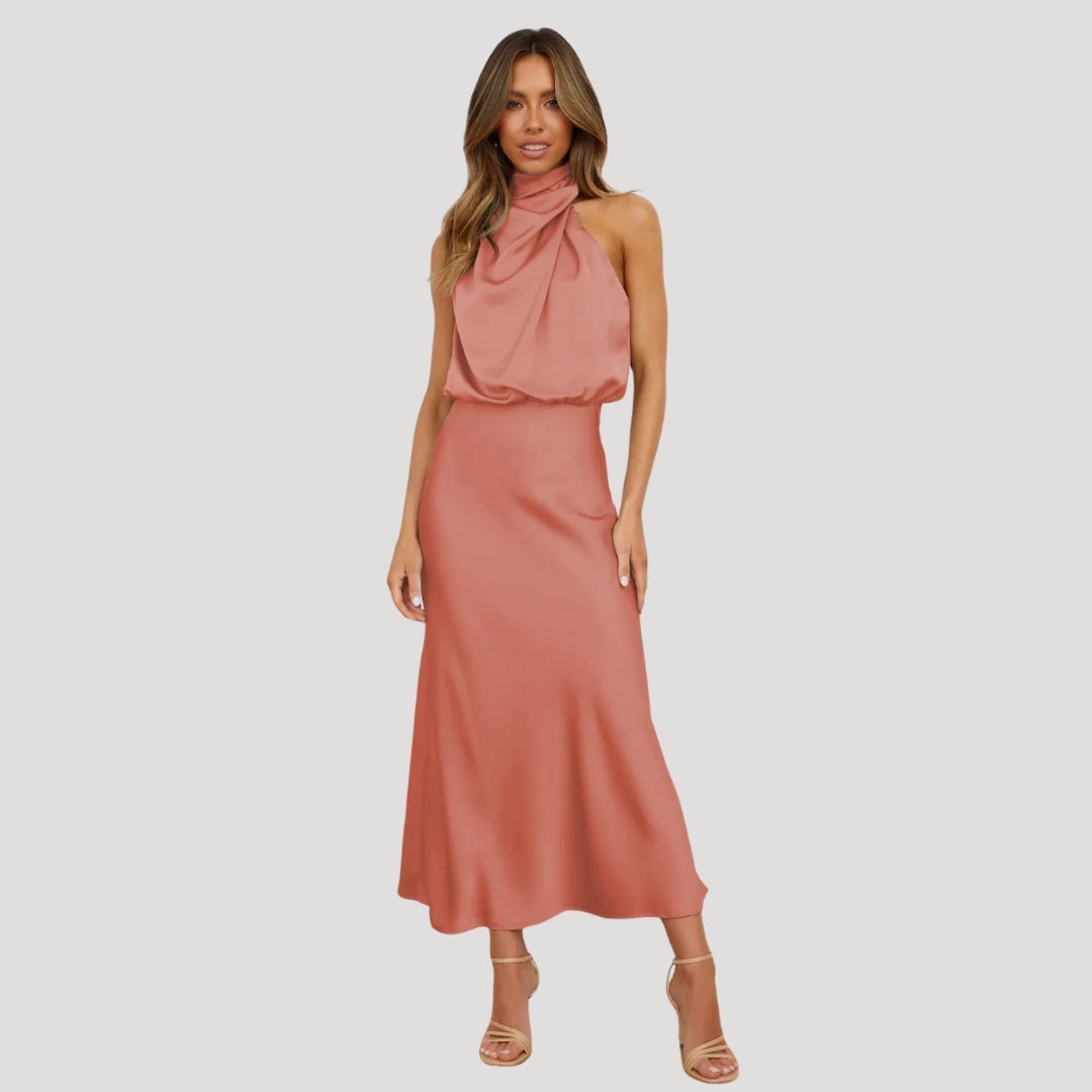 Satin Maxi Dress – Effortless Elegance for Special Occasions