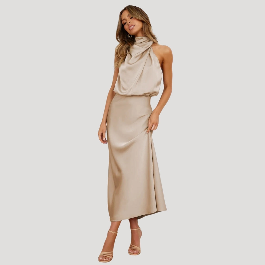 Satin Maxi Dress – Effortless Elegance for Special Occasions