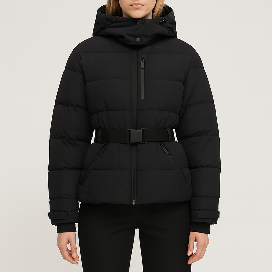 Norelle Co The Lyra Belted Puffer Jacket