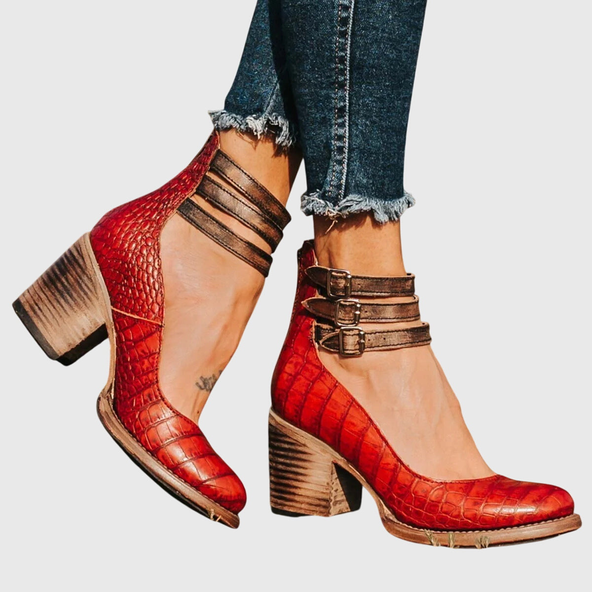 Nina| Elegant and Comfortable Retro Heels