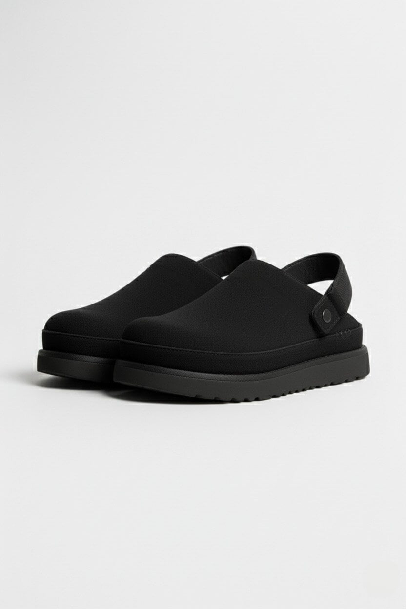 Norelle Co | Women's Leather Slippers – Thick Bottom Back Strap Design