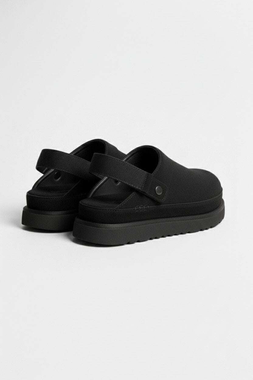 Norelle Co | Women's Leather Slippers – Thick Bottom Back Strap Design