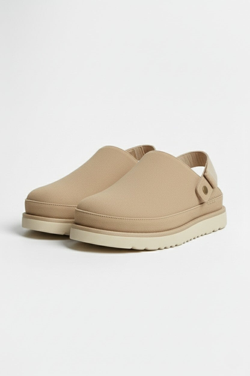 Norelle Co | Women's Leather Slippers – Thick Bottom Back Strap Design