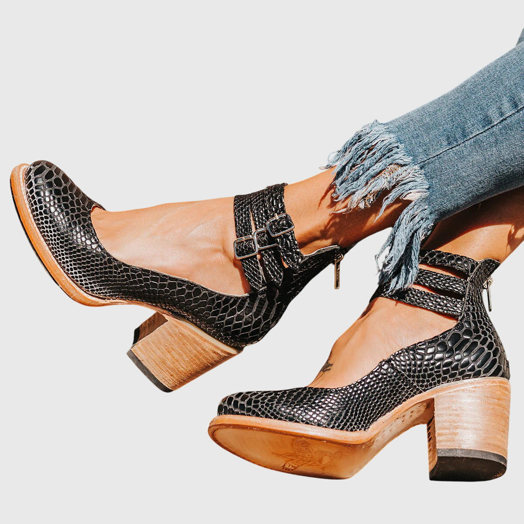Nina| Elegant and Comfortable Retro Heels