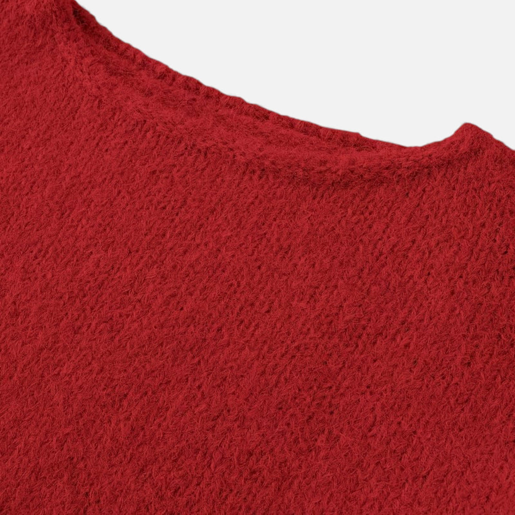 Norelle Co | Women’s Off-Shoulder Knit Winter Sweater