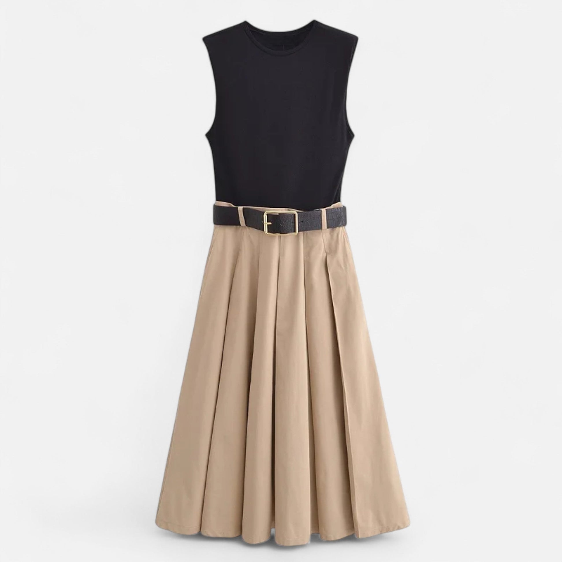 Norelle Co | Women’s Pleated Knitted Midi Dress